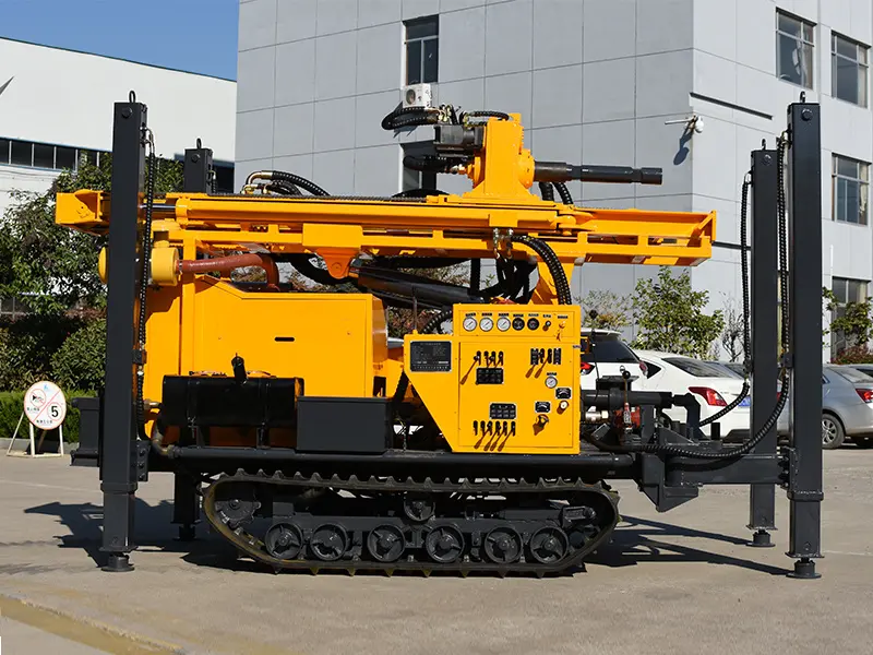 air-powered well drilling