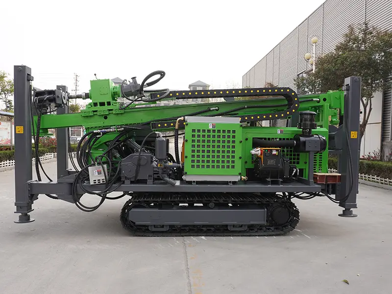 Deep hole drilling rig
